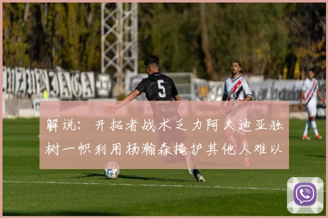 解说：开拓者战术乏力阿夫迪亚独树一帜利用杨瀚森掩护其他人难以配合